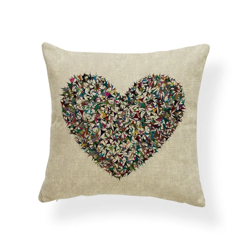 Популярная женская декоративная подушка из полиэстера и льна | Дом сад