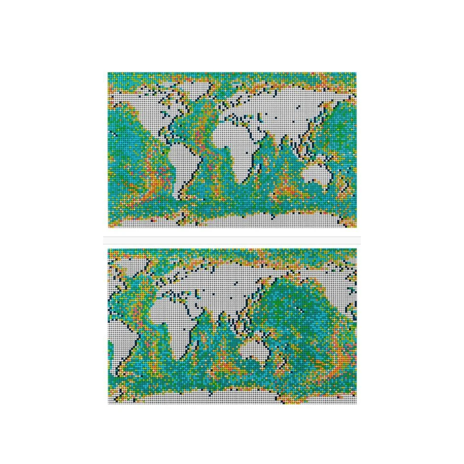 Новый товар креативная серия художественная карта мира 31203 мозаика маленькие