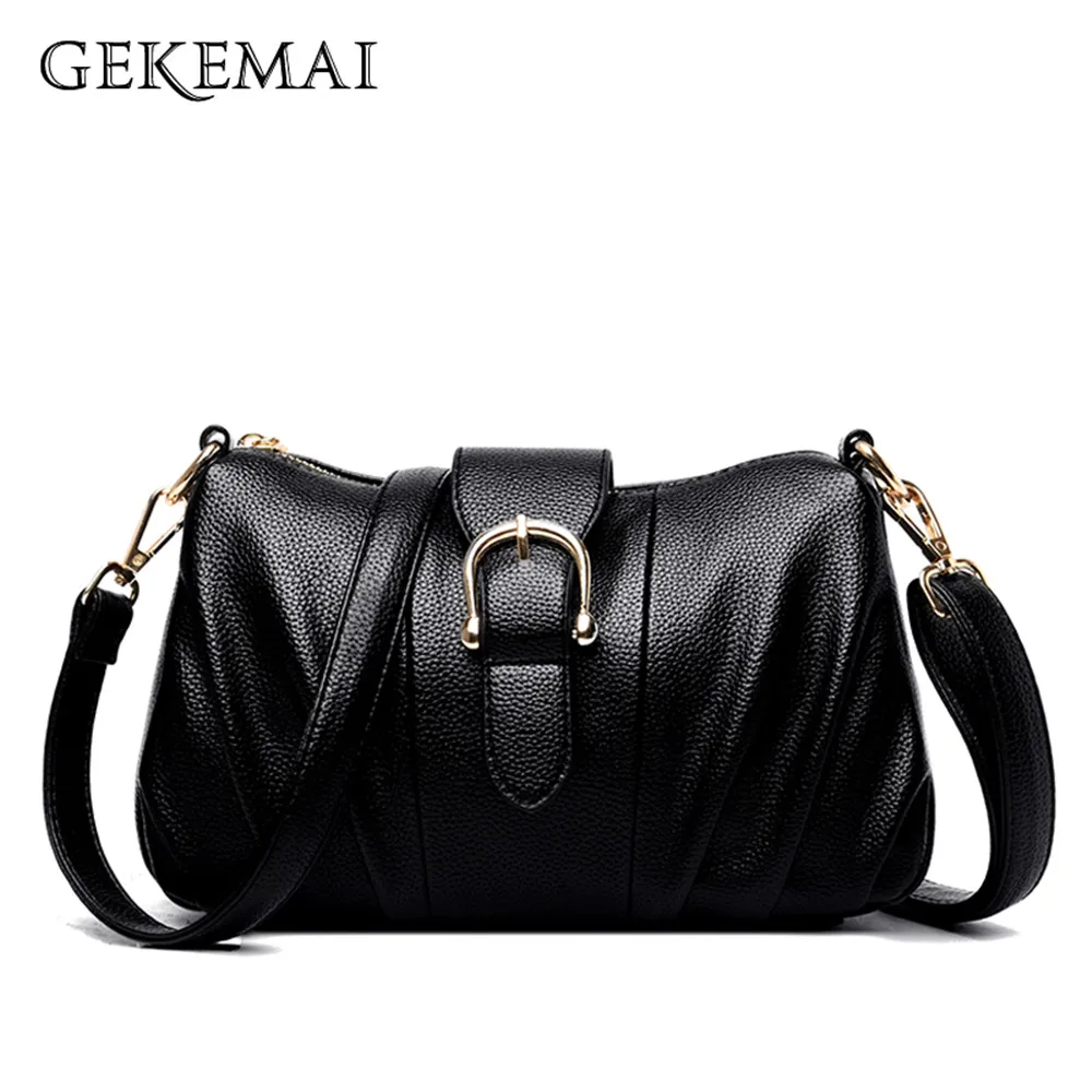 

Однотонные дизайнерские новые женские сумки-мессенджеры 2021, Высококачественная женская сумка через плечо из искусственной кожи, модный ди...