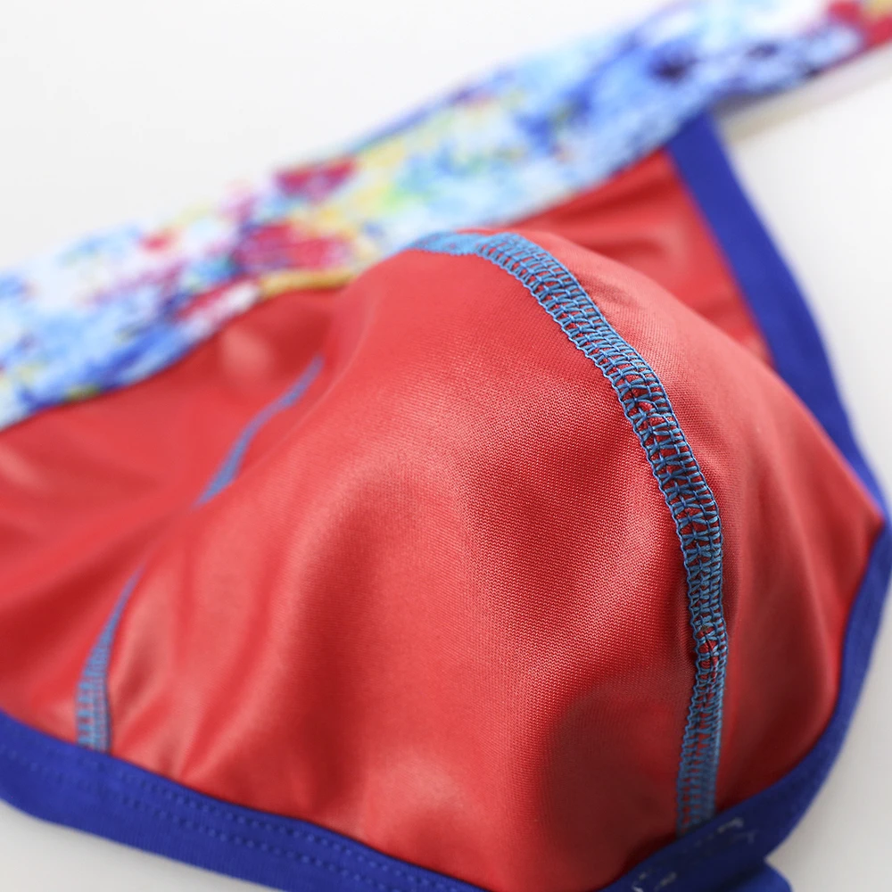 Сексуальное нижнее белье для геев мужское из искусственной кожи стринги мужские