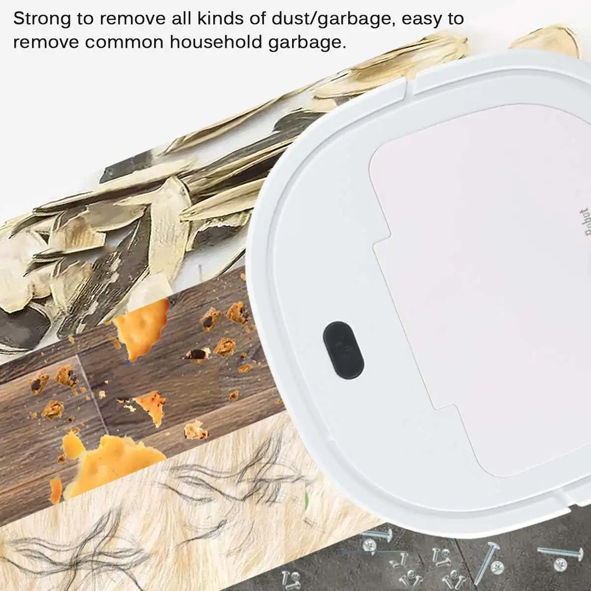 

Smart Robot Vacuum Cleaner Wireless 3-In-1 Auto Rechargeable Floor Sweeping Cleaning Machine Wet and Dry Vacuum Cleaner For Home