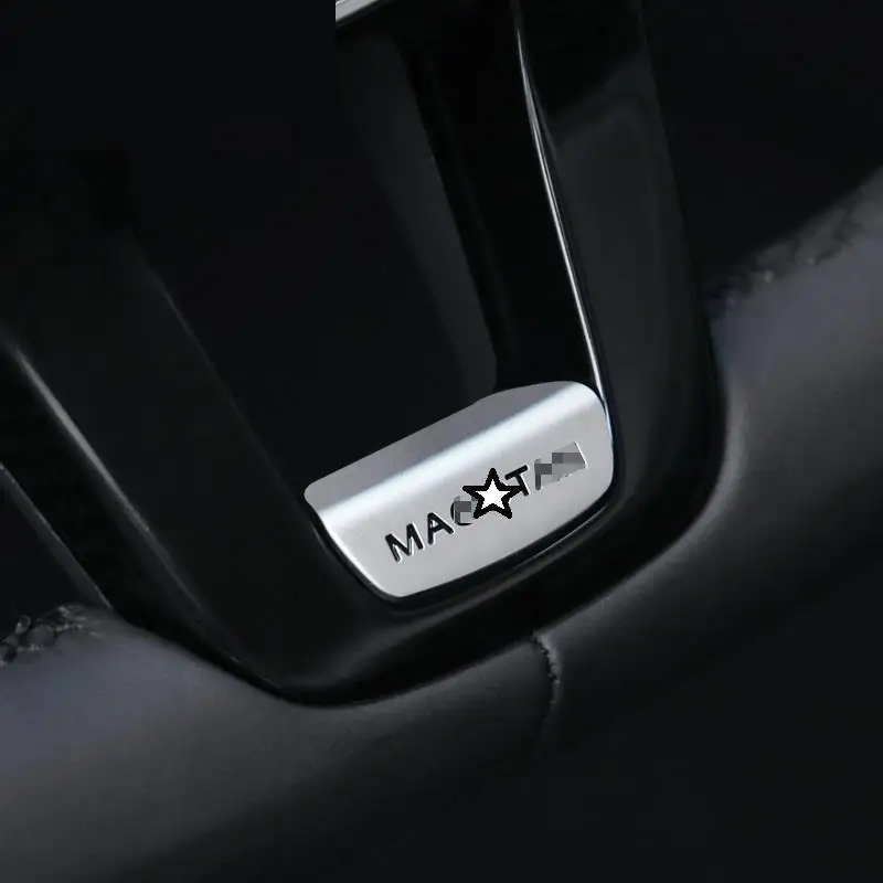 Декоративные автомобильные хромированные накладки на рулевое колесо для салона