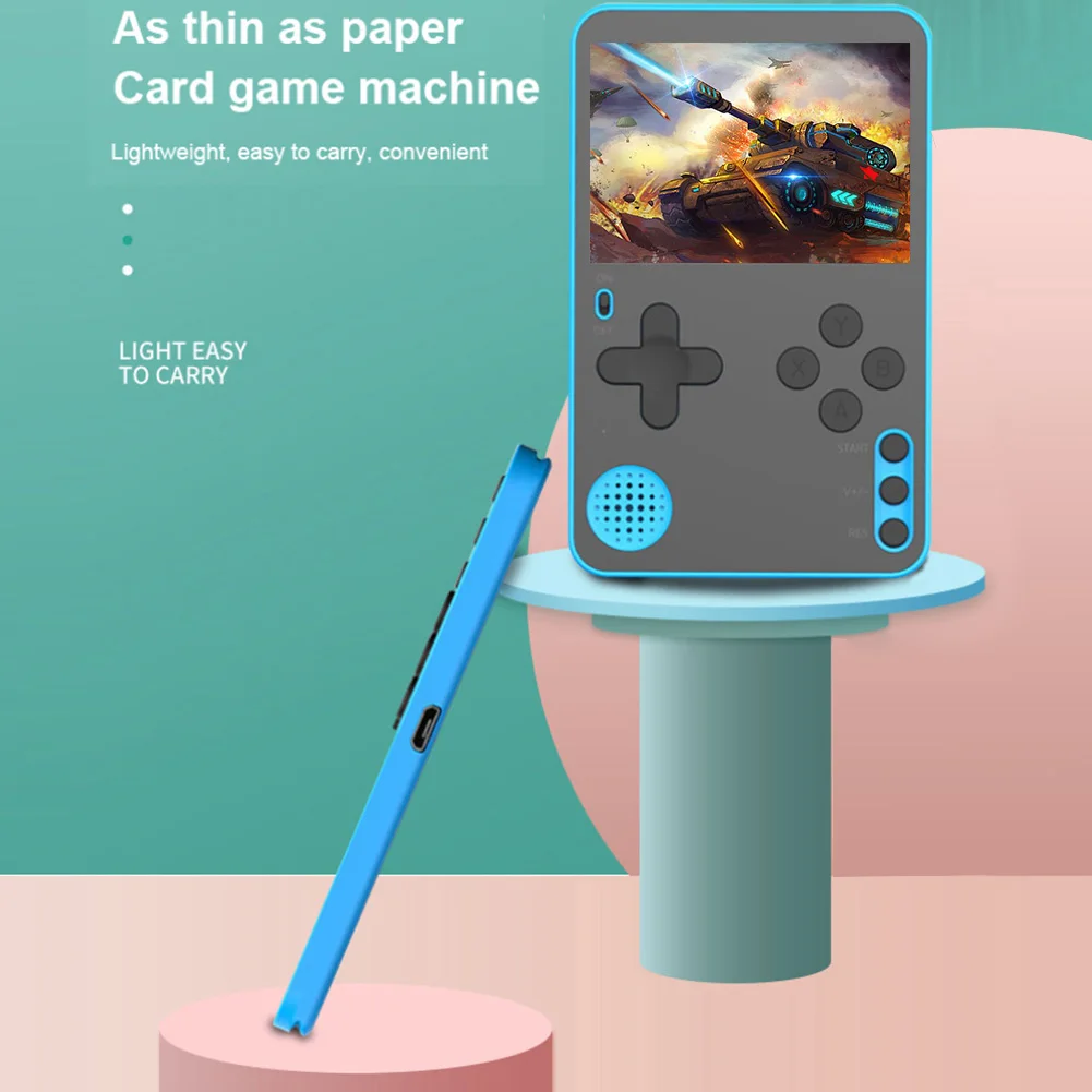 Портативные игровые консоли K10 встроенные 500 + классических игр ретро