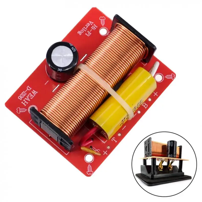 Двухполосный кроссовер D226 100 Вт аудио тройник + бас независимая колонка с