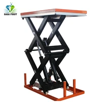 high quality hydraulic stationary scissor lift platform for factory