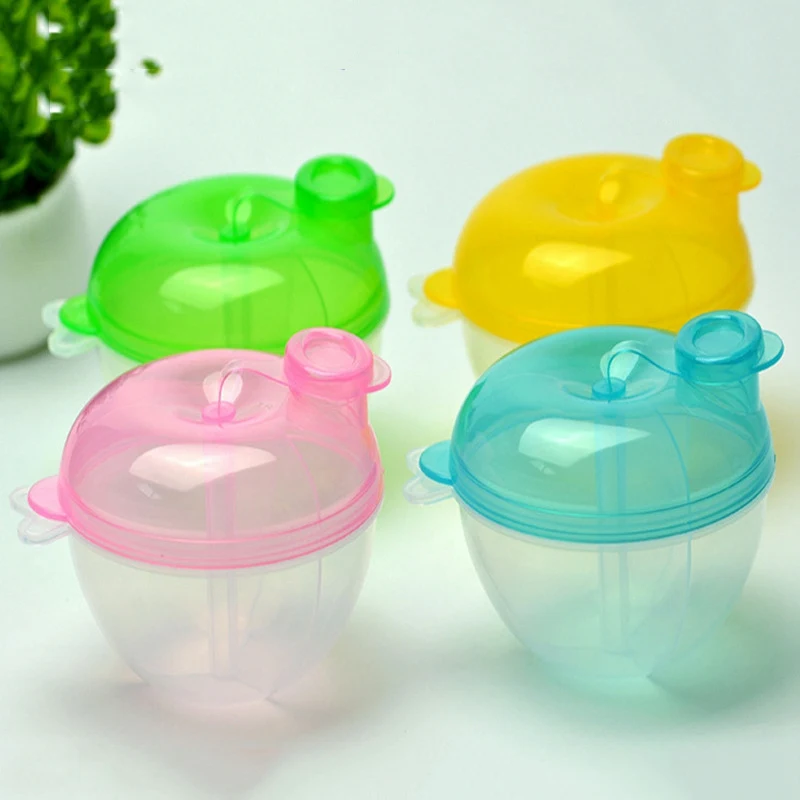 Трехслойный детский дозатор для сухого молока контейнер еды малышей герметичный