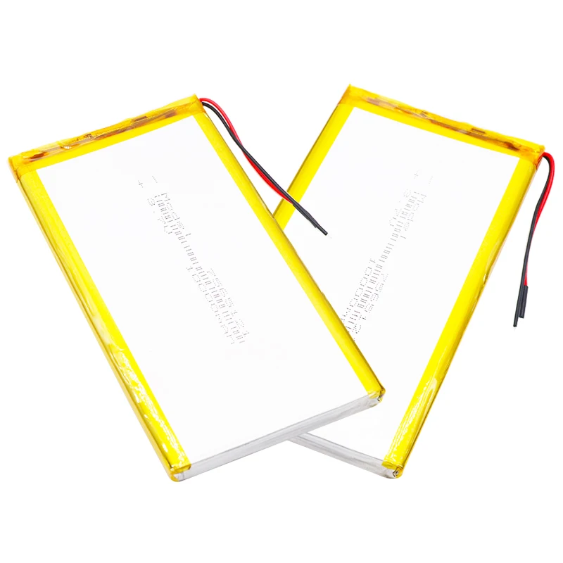 XINJ 3 7 V 10000 mAh литий-полимерный аккумулятор провода для термистора 7565121 GPS PSP PAD ipod