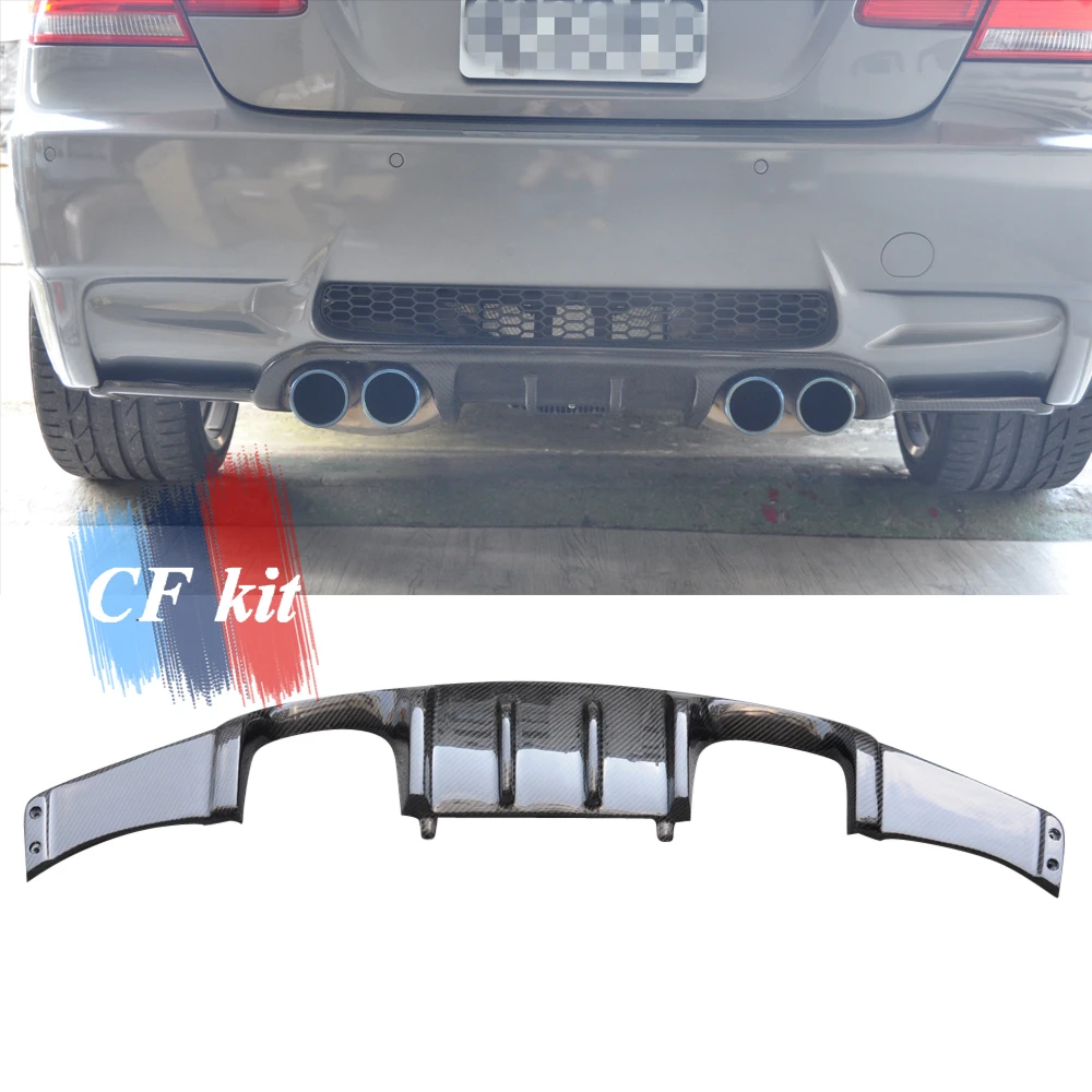 CF комплект для BMW 3 серии E92 M3 Coupe только автомобильный Стайлинг задний бампер из