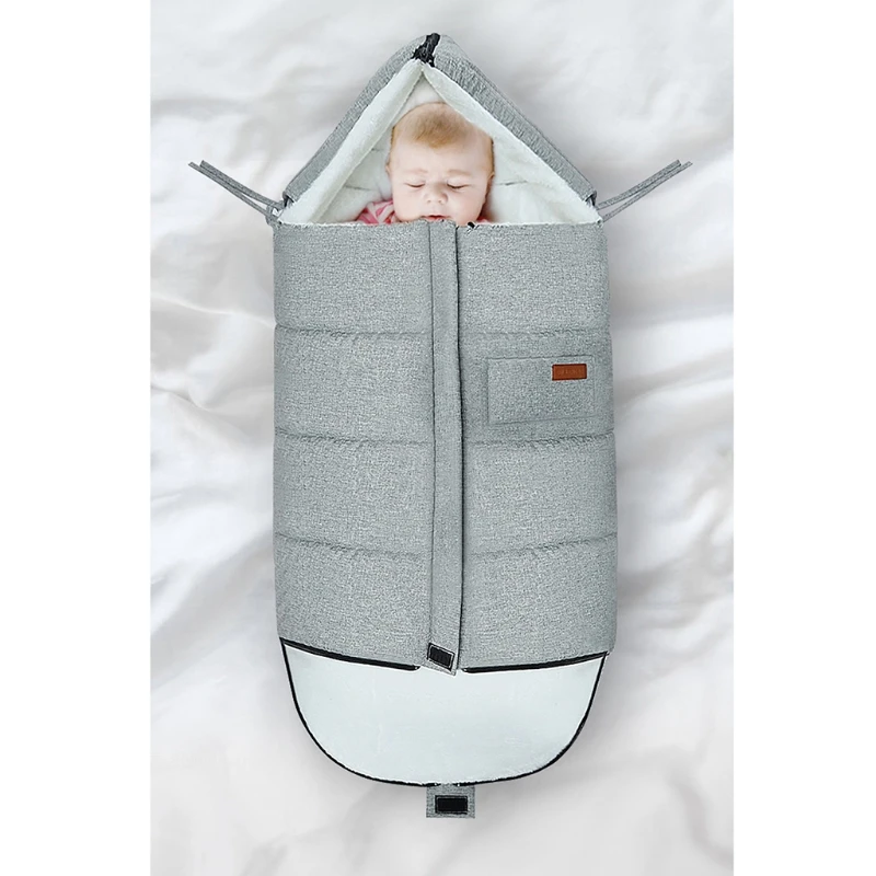 

Baby Infant Stroller Sleepsack Footmuff Pram Pad Winter Autumn Windproof Warm Envelope Swaddle Wrap Sleeping Bag Blanket