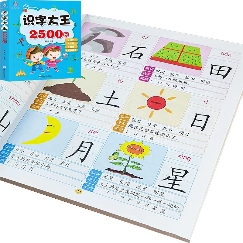 

Книга для дошкольного развития грамотности 2500 штук для детского сада большой класс Средний Маленький первый класс 3-6 лет Когнитивная либрос искусство Новинка