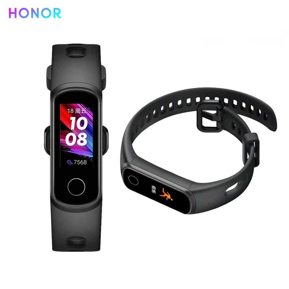 

Original Huawei Honor Band 5i Smart Bracelet Sleep Heart Rate Monitoring Touch Screen Sports Tracker Waterproof 0.96 inch Led