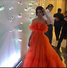 элегантное платье шифоновое черное фиолетовое свадебные платья 2021 год свадебное пышное миди розовое поатье вечернее женское на выпускной выпускнй женские для церемонии причастия платья подружек невесты