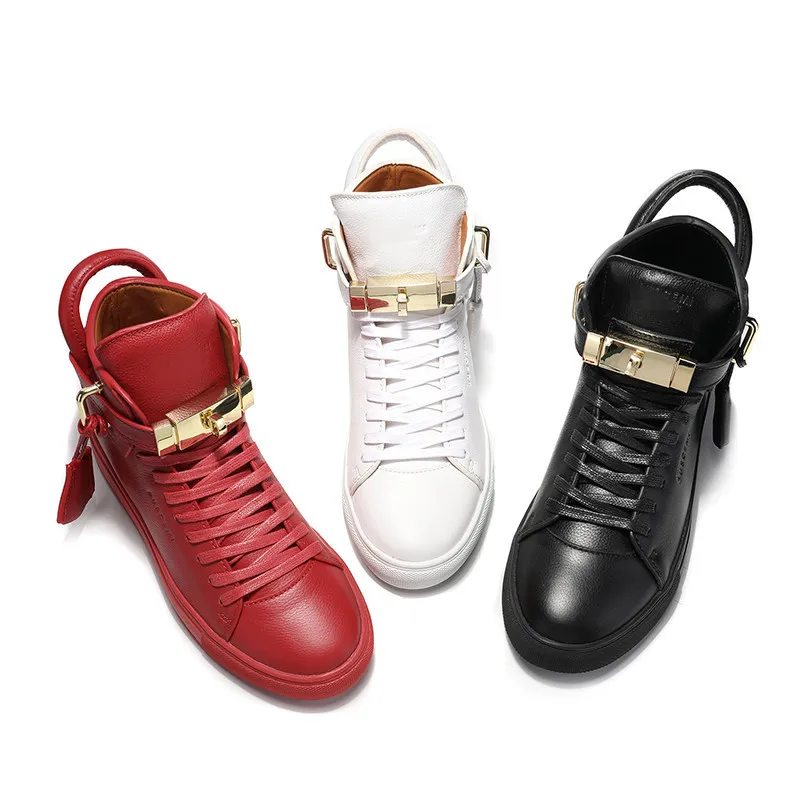 

Luxury Designer Platform Women's Sneakers Fashion Casual Tennis Leather Men Running Shoes Spring Autumn New Unisex Sports Shoes