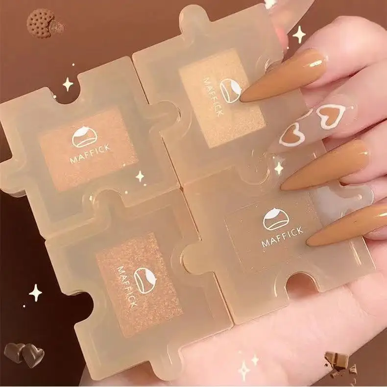 

Shiny Eye Shadow Palette Pearlescent Shimmer Matte Glitter Eye Shadow Pallete Pigmented Metallic Makeup Face Highlighter Palette