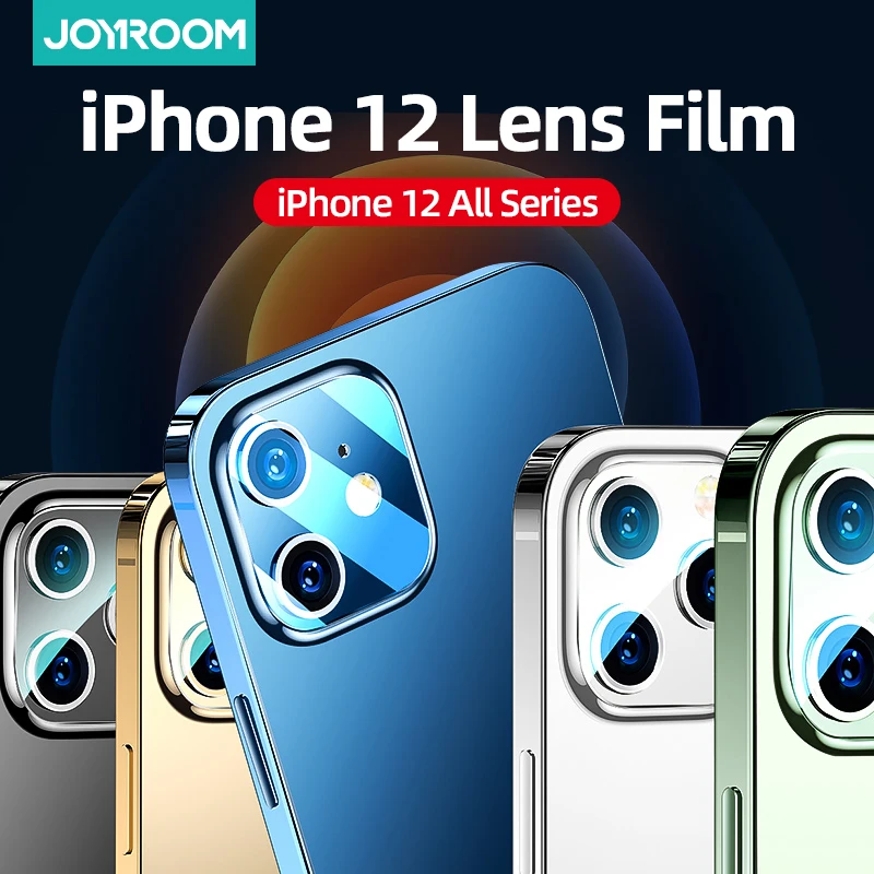 

Joyroom2PCS 3D Back Lens Protective Glass Screen Protector For iPhone 12 11 Pro Max Tempered Glass For iPhone 11Camera Protector