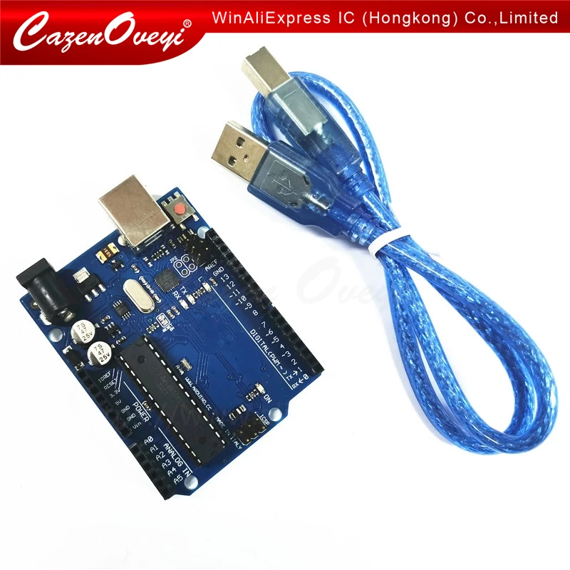 ООН Комплект UNO R3 MEGA328P ATMEGA16U2 за для Совместимость в наличии|Интегральные схемы| |