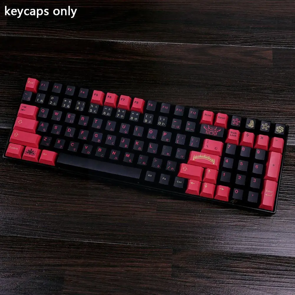 

Gmk Higanbana Cap Is Suitable For Gmk129 Pbt-bian Flower Personalized Cap Height Adaptation 64/84/980 Layout U2n7