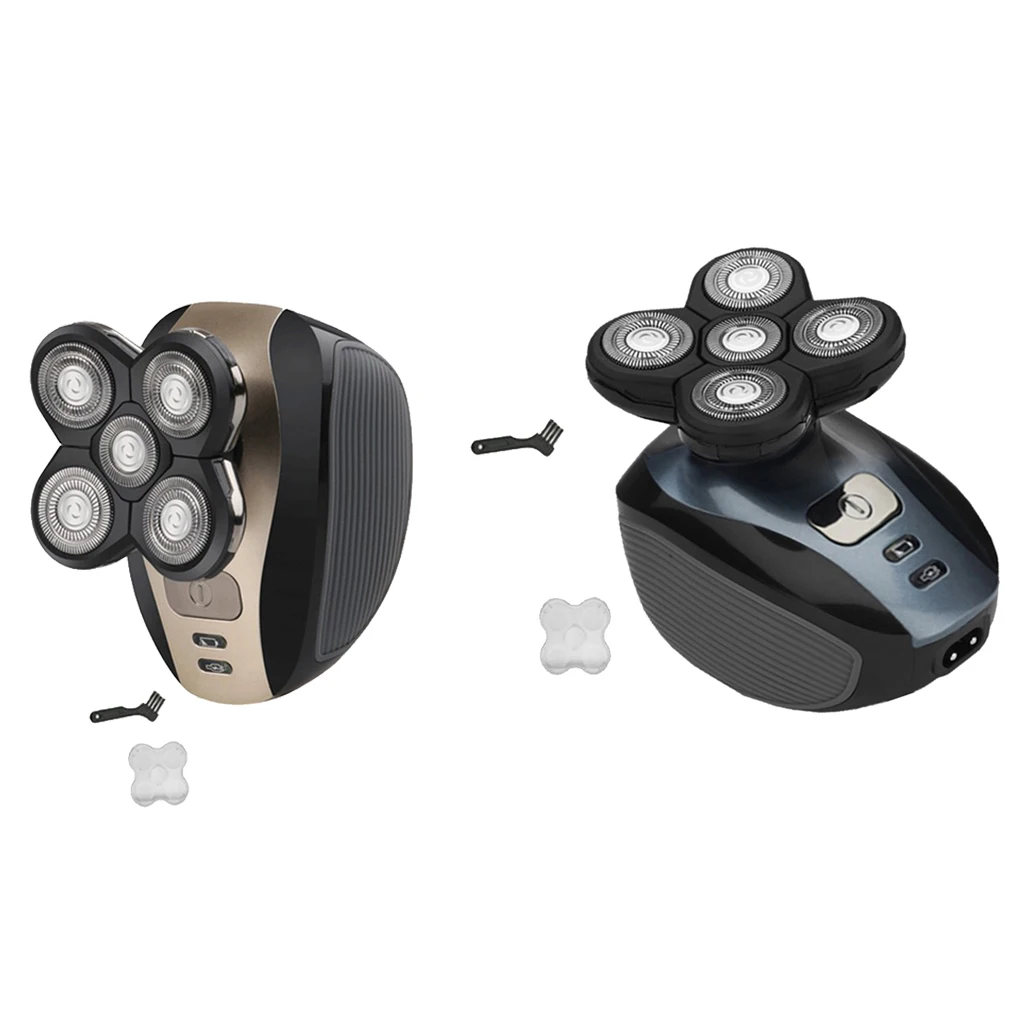

Mens Rotary Electric Shaver Waterproof Cordless Trimmer Bald Head