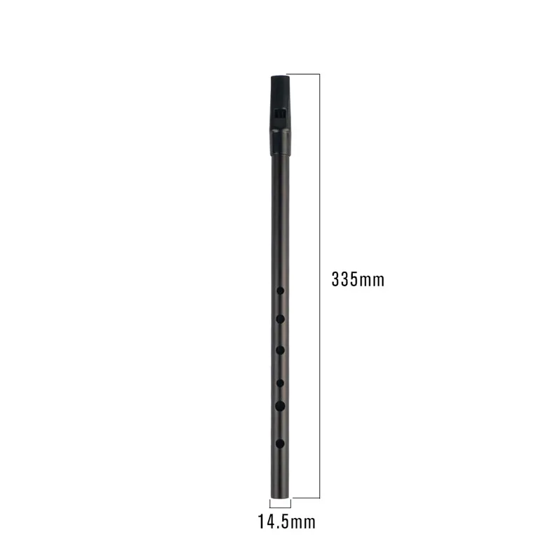 

NAOMI D Key 6 Holes Metal Flute Irish Tin Whistle Woodwind Musical Gift Flauta Mini Pocket Whistle For Beginners Music Training