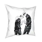 Квадратные наволочки для подушек juютсу Kaisen Gojo X Itadori, наволочки для дивана Satoru Yuji Аниме Манга, чехол для подушки 45*45 см