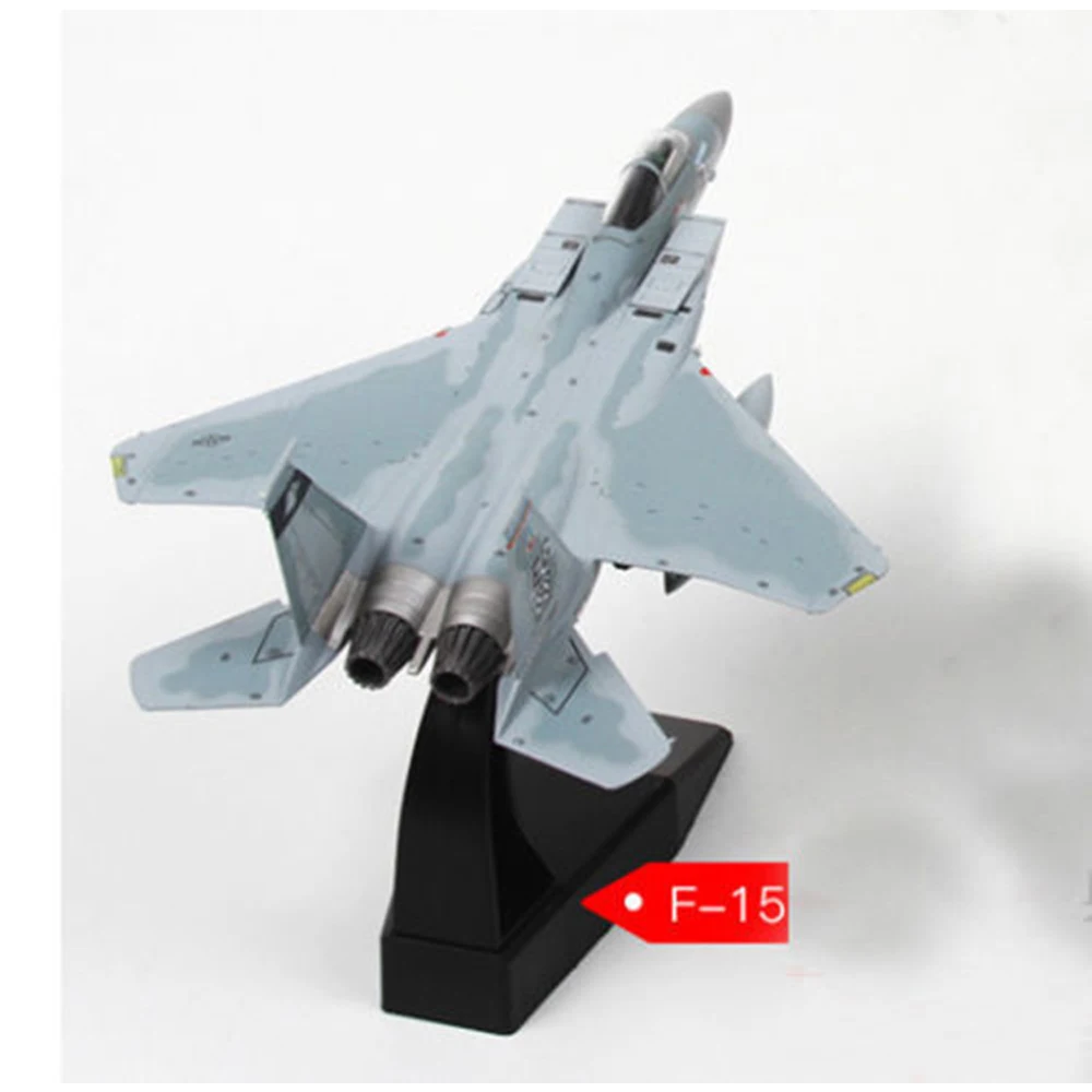 

Hot Sales 1/100 Scale F-15 Eagle Aircraft Alloy Diecast Model U.S Air Force Tactical Fighter Aircraft Plane Model Toy Gifts