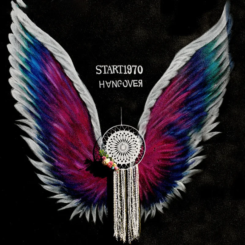 Ловец снов перо висячие украшения колокольчик кулон мечта Ткачество Чистая