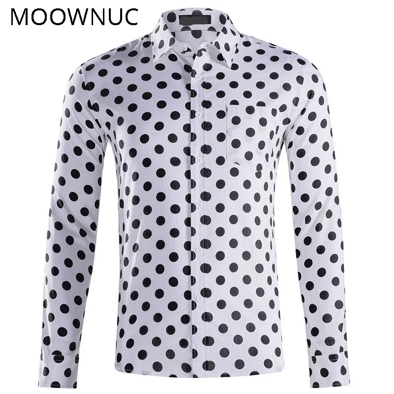 Новинка 2019 модные мужские брендовые рубашки с принтом повседневные не требующие