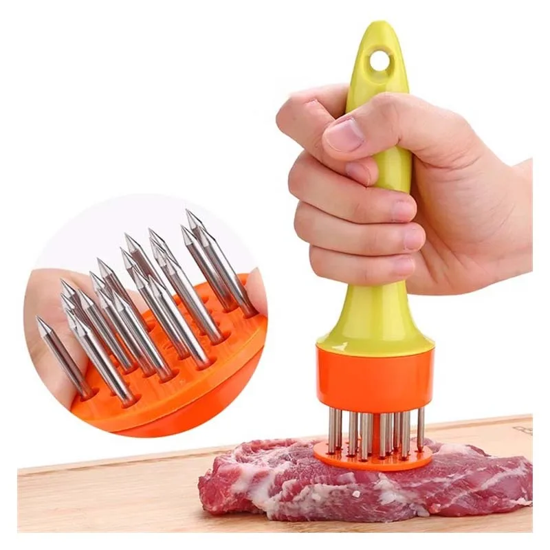 

1 шт. размягчитель мяса иглы нержавеющая сталь стальная игла размягчитель мяса иглы для стейка из говядины инструмент для барбекю