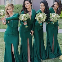 bridesmaid dresses wedding party for women 2022 elegant mermaid long night womans evening formal gowns