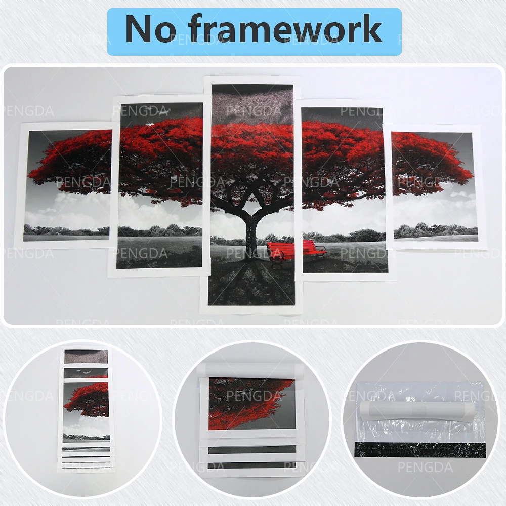 

Hd Prints Black Clover Canvas Painting 5 Pieces Wall Art Asta Pictures Framework Modular Anime Poster Home Decor For Living Room