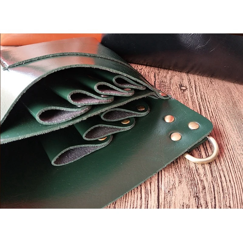 Кожаные волосы PU Ножницы сумка водонепроницаемый парикмахерский чехол для