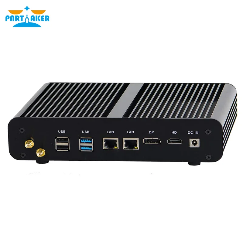 Причастник B13 Мини ПК Core i7 6567U Dual LAN 2 * DDR4 Ram DP Barebones компьютер 4K HD 8USB мини игровой