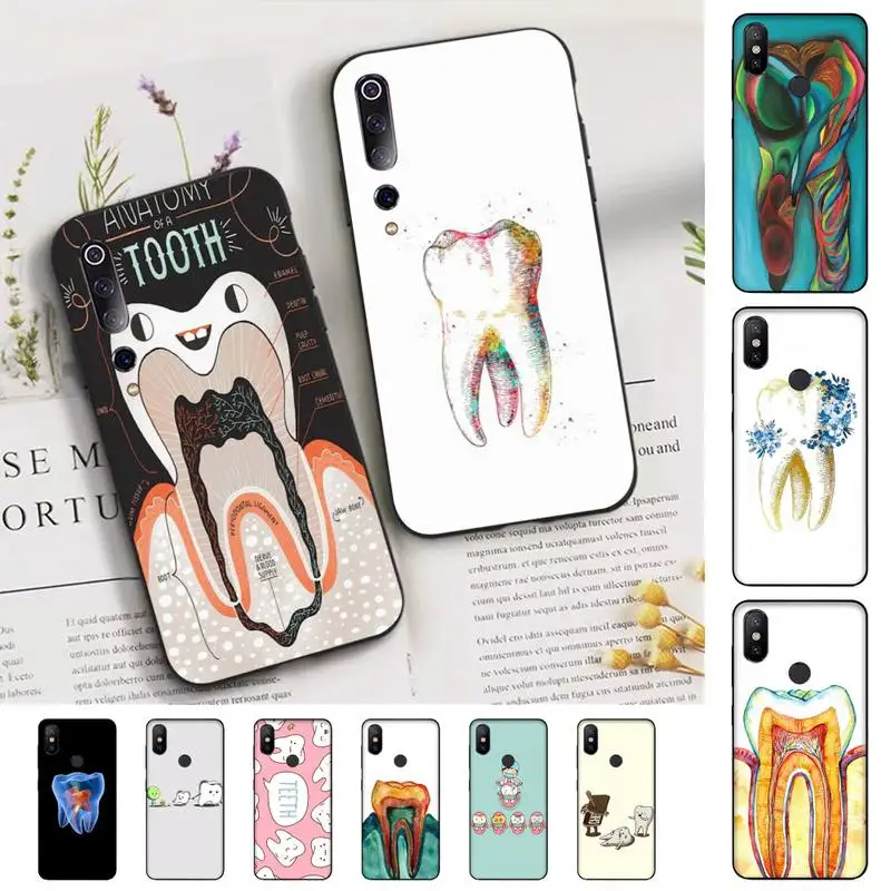 

FHNBLJ Dental Definitions tooth Phone Case for Xiaomi mi 9 8 10 5 6 lite F1 SE Max 3 2 mix 2s