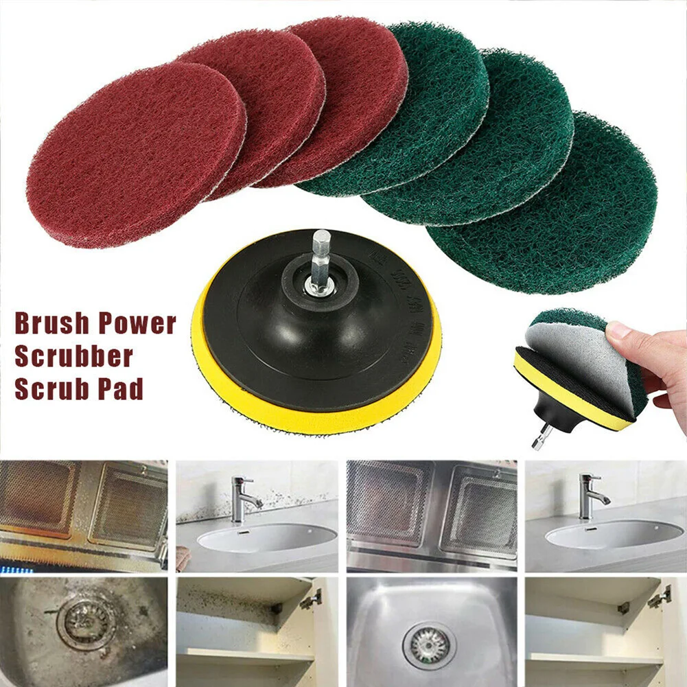 

Cleaning brush Drill Brush Power tool accessory Power Scrubber brush Useful