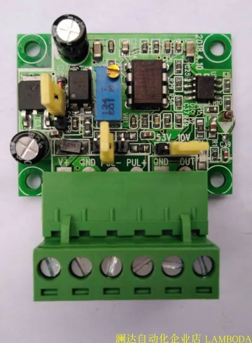 С изоляцией 3 В5 в 24 преобразование частоты 0-10 В/5 В F/V общий анод PLC/преобразователь