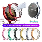 Силиконовый защитный чехол для Samsung Galaxy Watch Active 2 40 мм 44 мм, мягкий защитный чехол из ТПУ для Galaxy Watch Active 2 44 мм