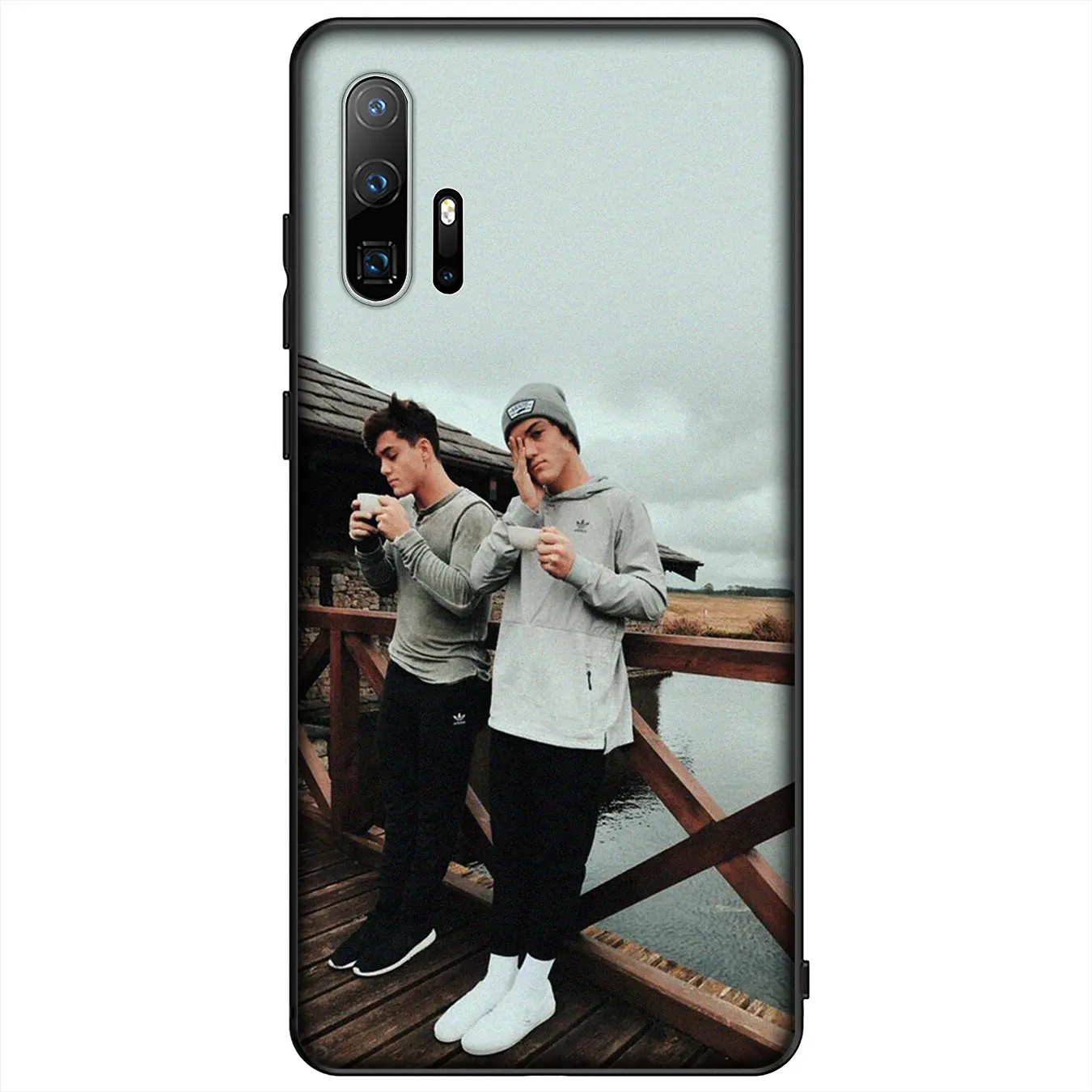 Долан близнецов поп мягкий чехол для huawei Y9 Y7 Y6 Prime 2019 2018 Honor 20 10 9 9X 8C 8X8 Lite 7C 7X 7A Pro |