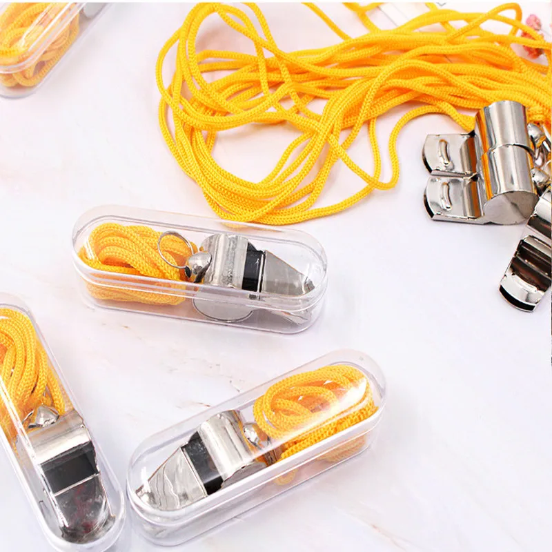 

1pcs Rugby Party Training Metal Referee Sport Whistle School Soccer Football outdoor camping hiking New wholesale Hot