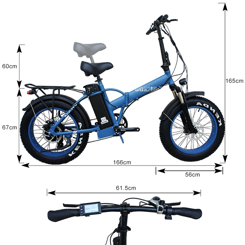 Verkaufen Elektrische Bike 48V 13A 20*4,0 Fett Reifen Schnee EBike Aluminium 750W Leistungsstarke Elektrische Fahrrad Berg Schnee Urbun Ebike