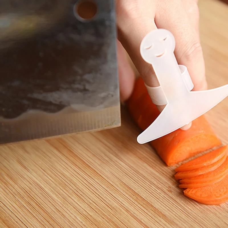 1 шт. пластиковая защита для рук пальцев Безопасный инструмент ломтиков кухонные