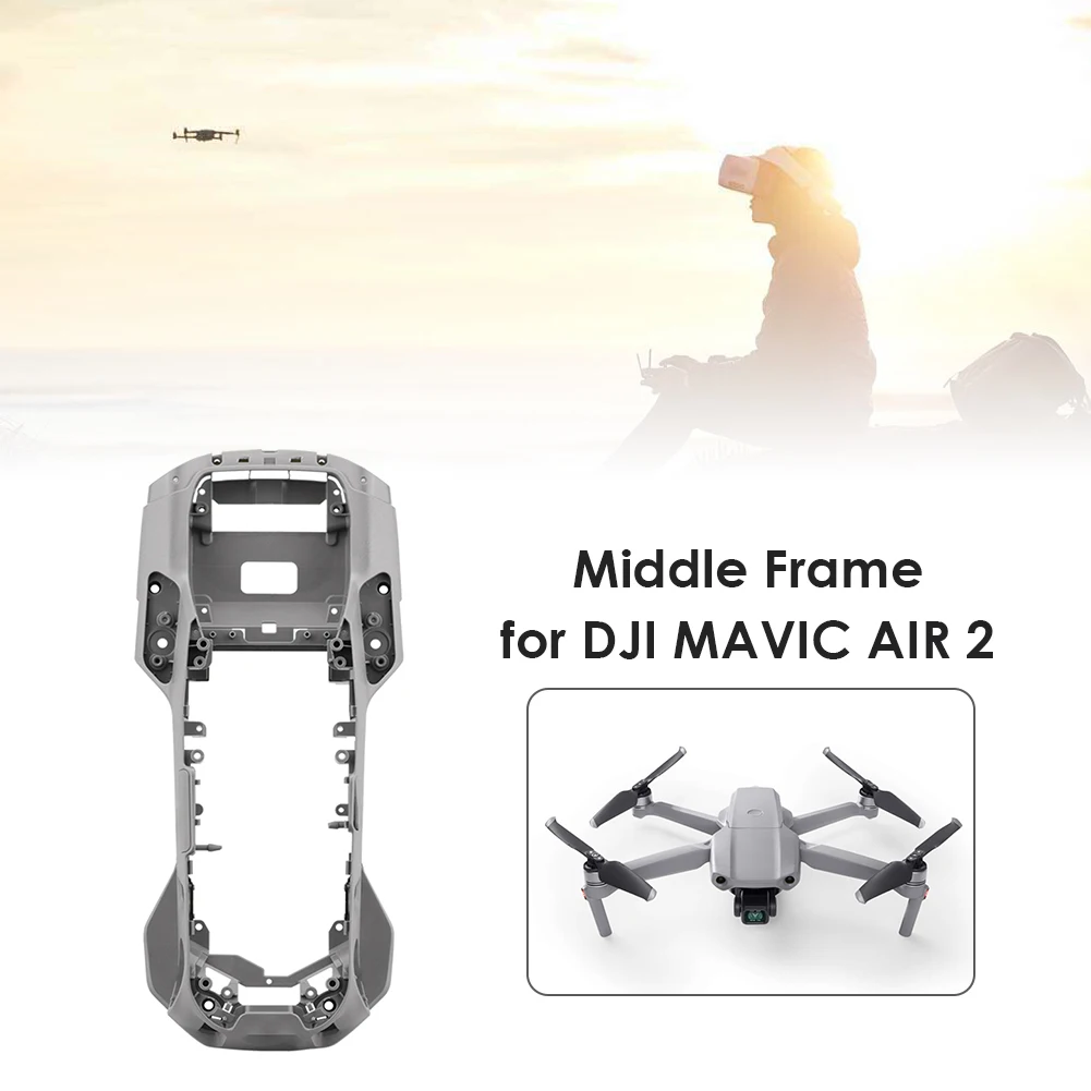 Оригинальный корпус DJI Mavic Air 2 Arms средняя рамка Нижняя оболочка верхняя крышка