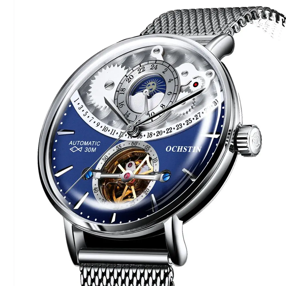 OCHSTIN Для Мужчин's механические часы лучший бренд Роскошные наручные Бизнес