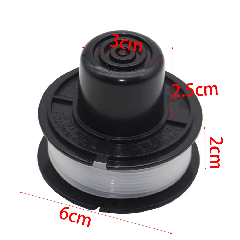 

3PCS Trimmer Head For Black & Decker Spool GL250 GL310 GL360 Replacement Garden