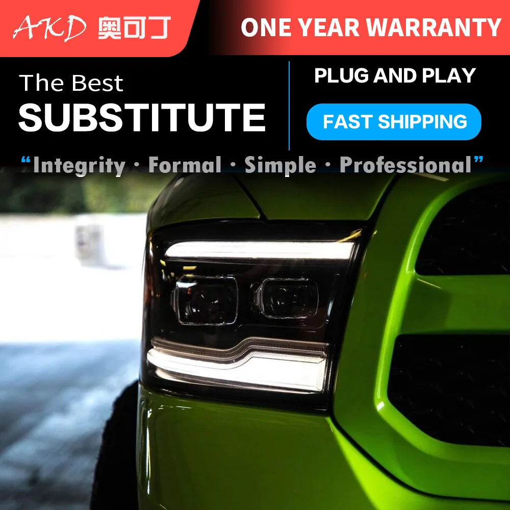 

2 шт., автомобильная лампа для Dodge RAM 1500 2500 3500 2009-2018