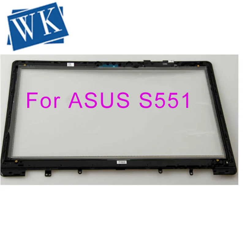 Сенсорная панель с дигитайзером 15 6 дюйма стекло рамкой для Asus VivoBook S551 S551L S551LB S551LA