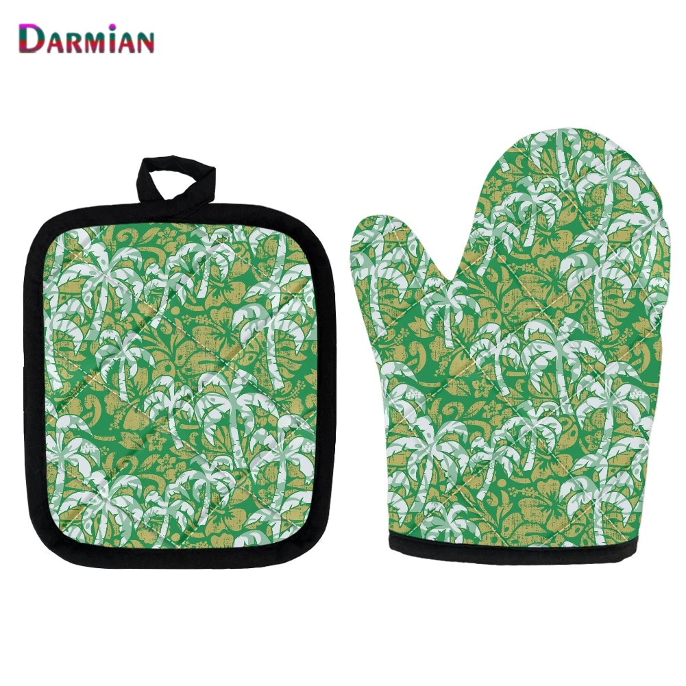 

Изоляционные перчатки 2 шт./компл. с принтом кокосового дерева