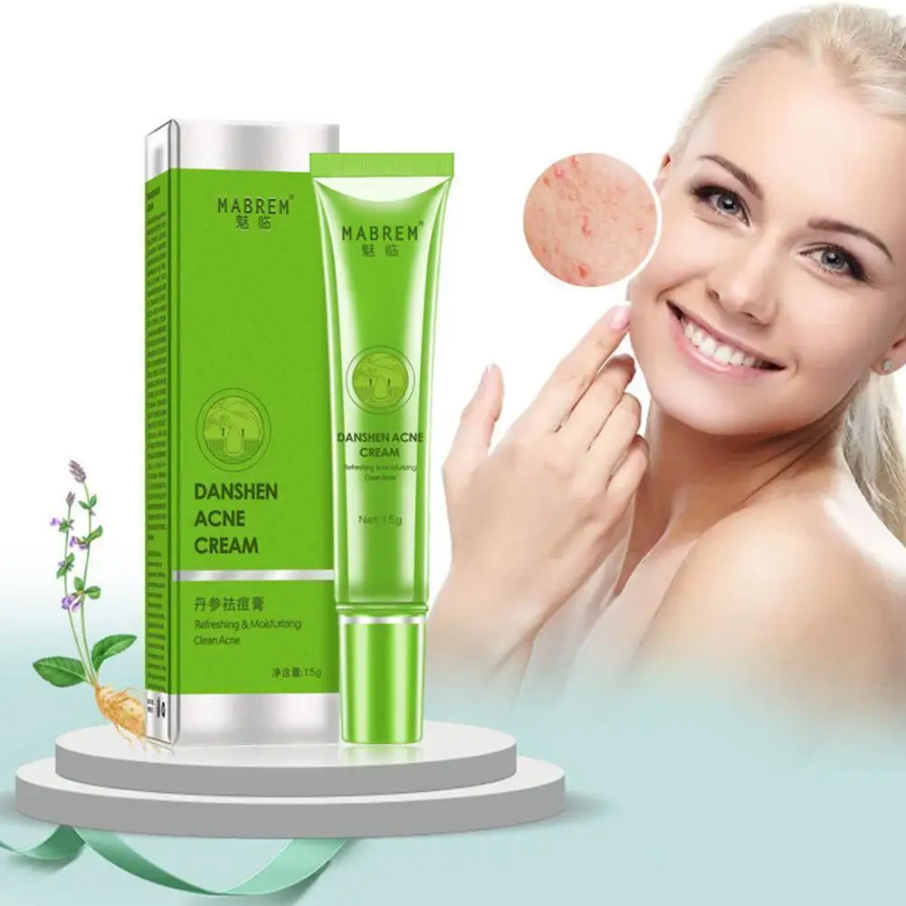 

No Stimulation Acne Removal Cream Treatment Fade Acne Spots Oil Control Shrink Pores Whitening Moisturizing Acne Cream Skin Care