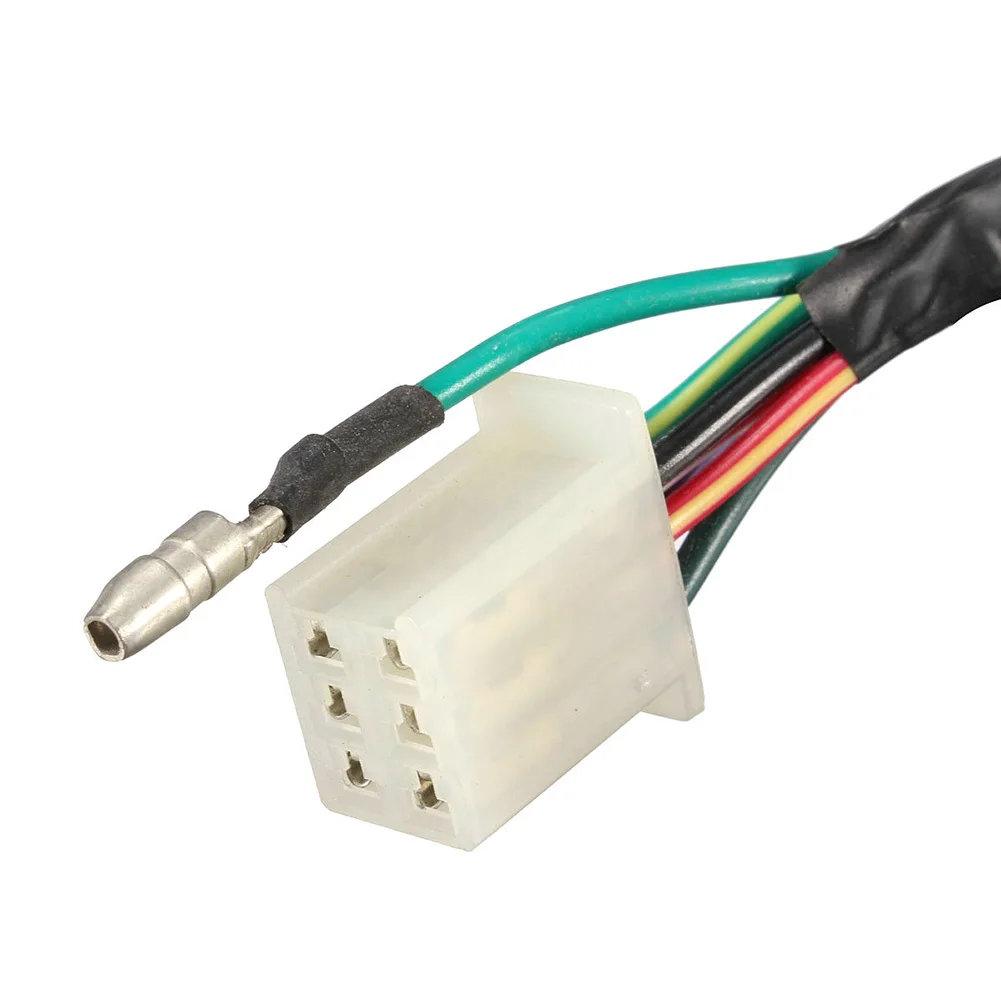 

Motorcycle 1" Handlebar Control Switch Housing Wiring Harness For Harley