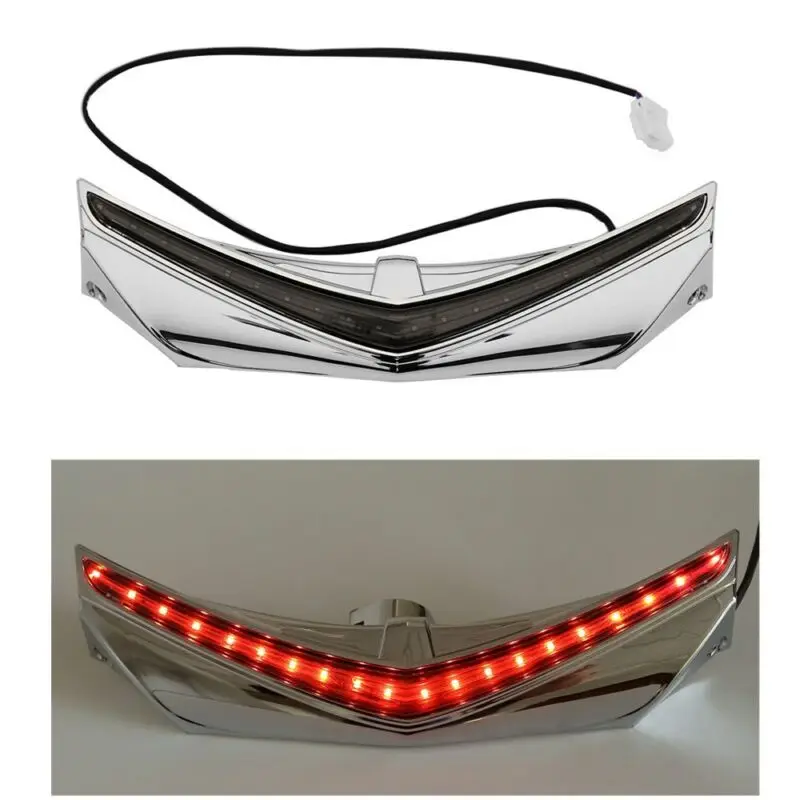 Заднее крыло мотоцикла наконечник вертикальный сума тормозной фонарь