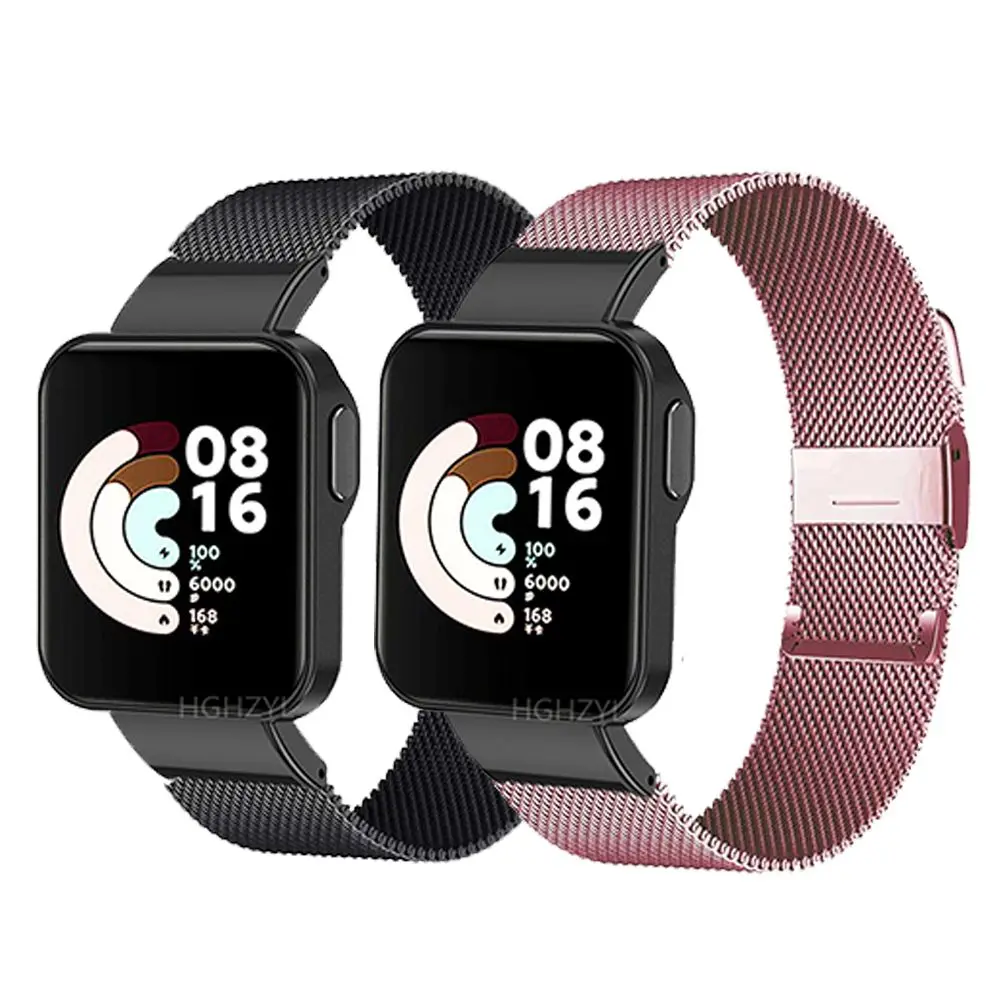 Металлический ремешок для Xiaomi Mi Watch Lite сменный Браслет наручных часов | Наручные